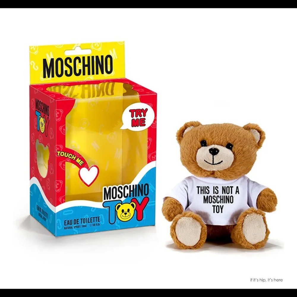 NIB!! RARE Moschino Toy Bear 🧸 Eau Du Toilette 1.7 OZ